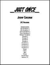 Just Once Jazz Ensemble sheet music cover